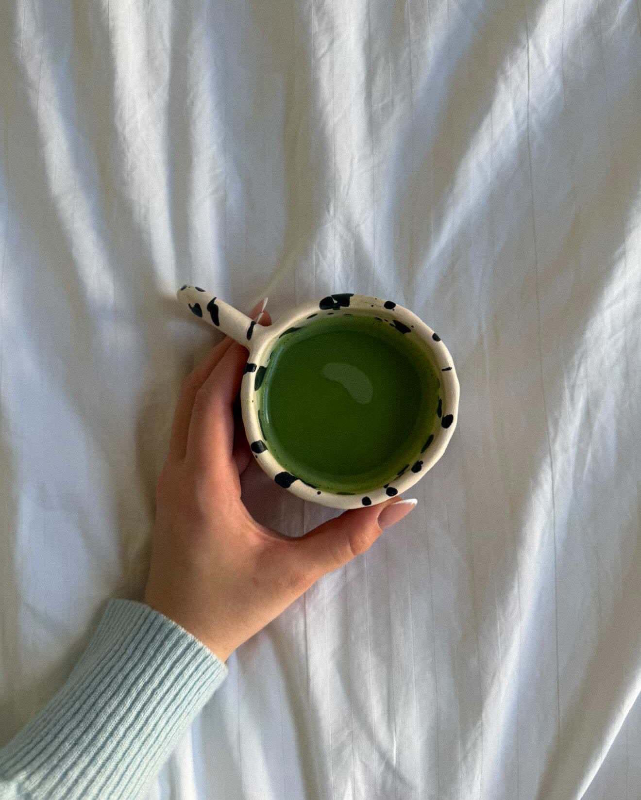 Taza Artesanal Drop Negro