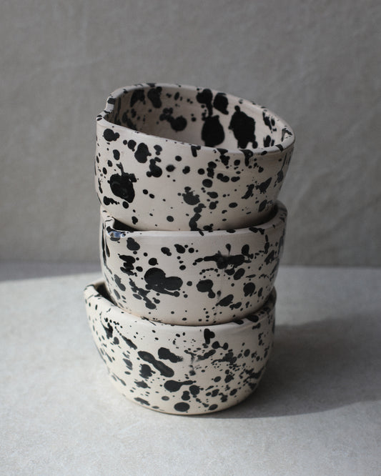 Chawan Drop Black