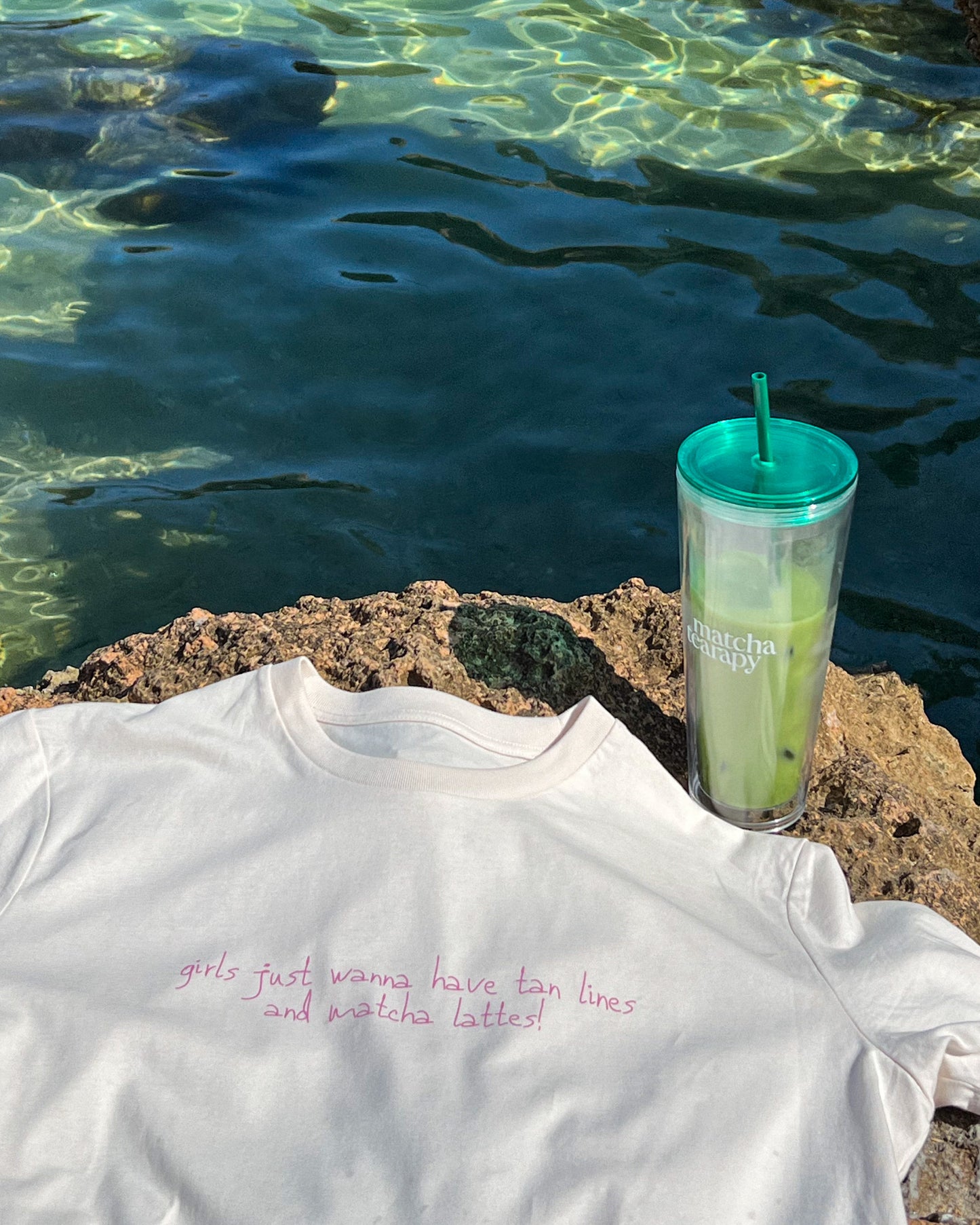 Camiseta Matcha Tearapy All Summer Long