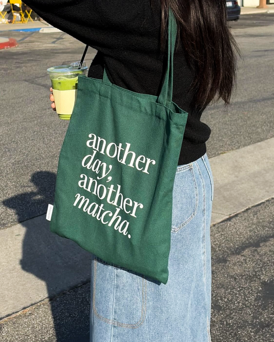 Tote Bag - Another day, another matcha