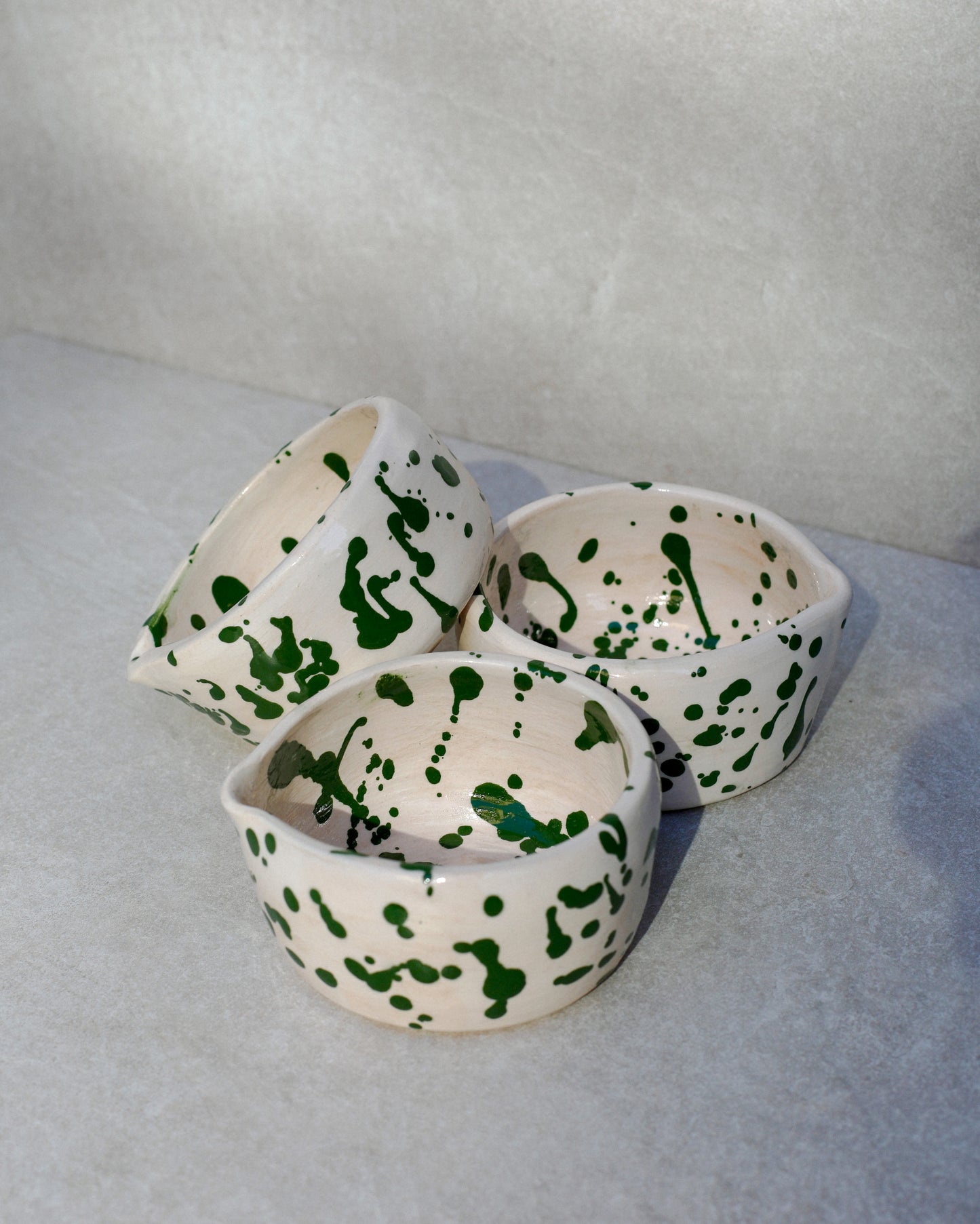 Chawan Drop Green