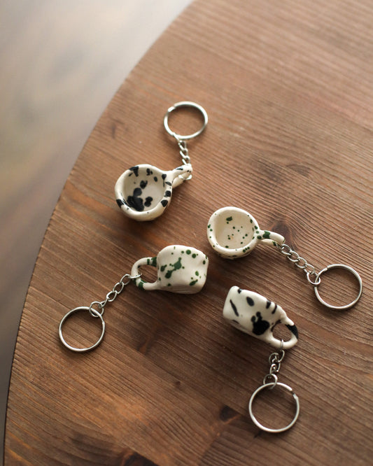 Ceramic Keychain Drop Cup