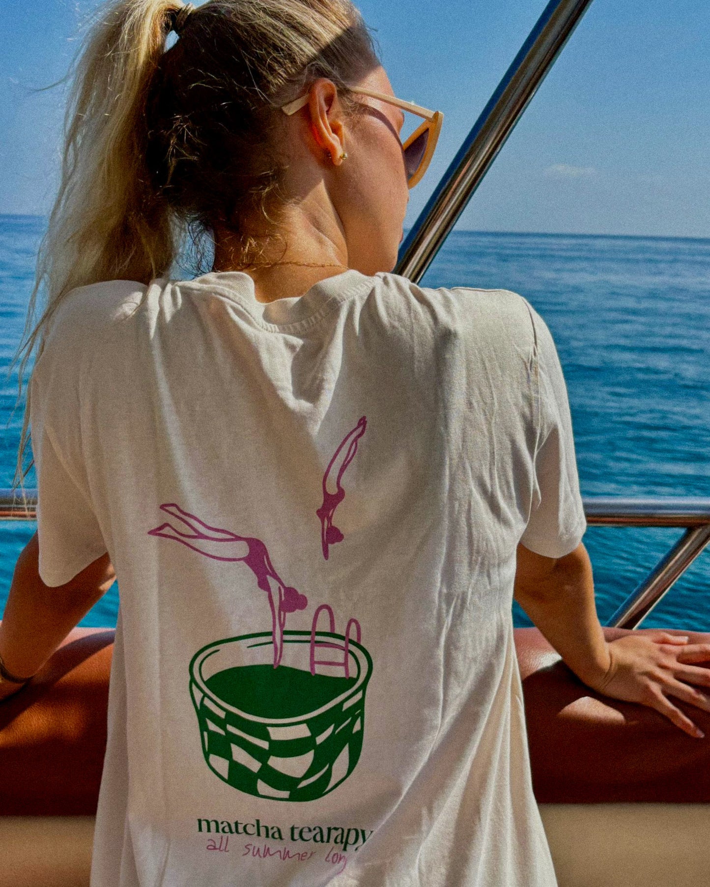 Camiseta Matcha Tearapy All Summer Long