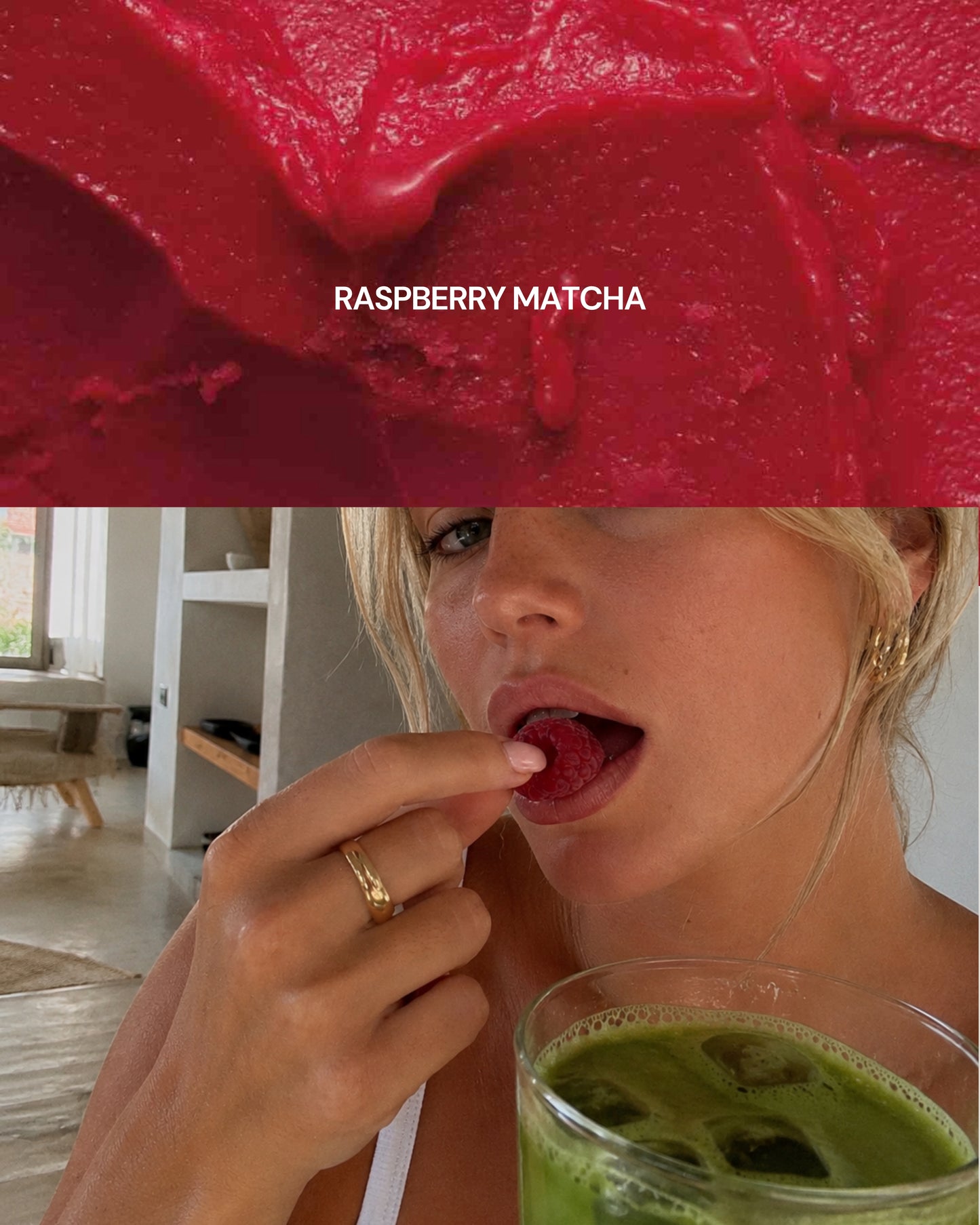 Raspberry Matcha 50g - PREVENTA Natural Blends
