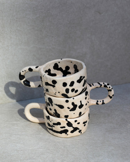 Drop Artisan Mug (White&amp;Black)