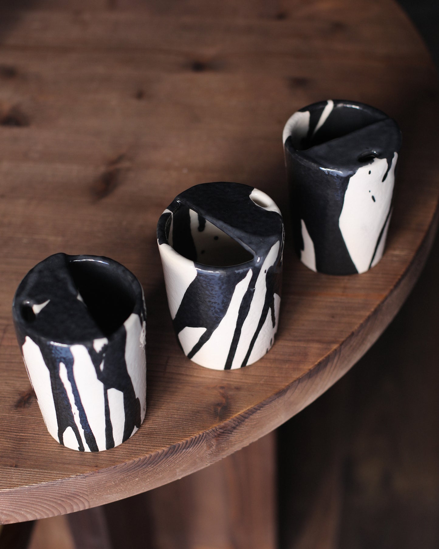 Drop Artisan Mug (White&amp;Black)