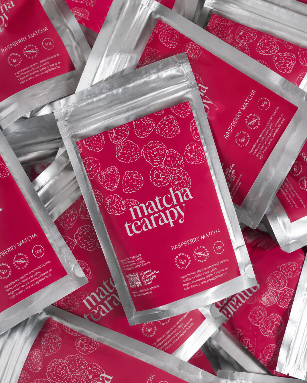 Raspberry Matcha 50g - PREVENTA Natural Blends