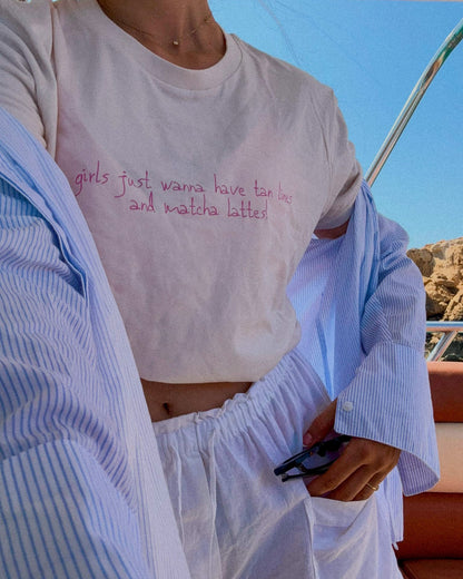 Camiseta Matcha Tearapy All Summer Long